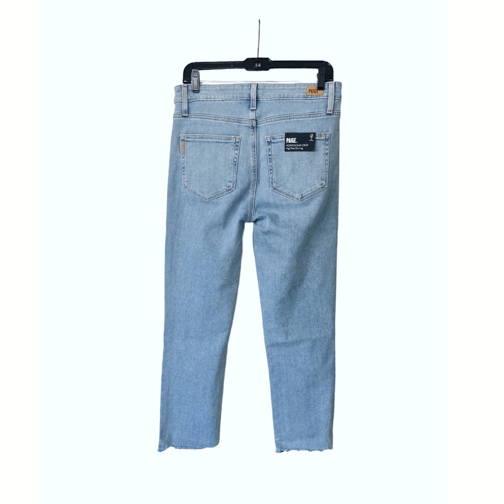 PAIGE Hoxton Slim Crop Jeans in Melrose